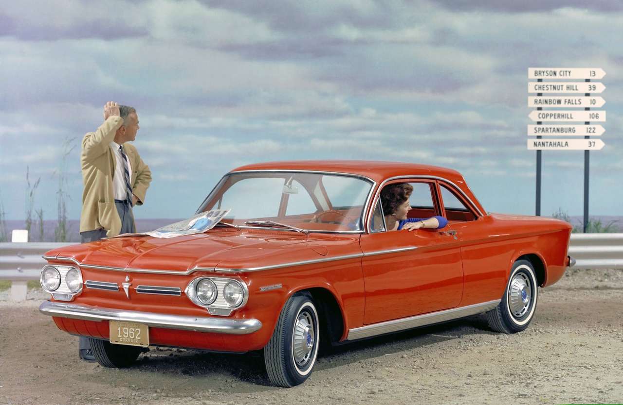 Chevrolet Corvair 700 Club Coupe din 1962 jigsaw puzzle online