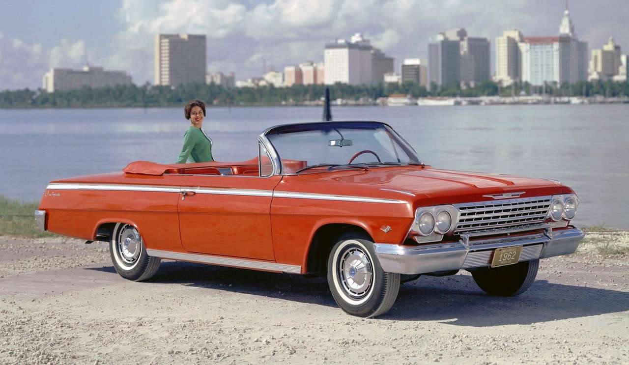Chevrolet Impala Cabrio von 1962 Online-Puzzle