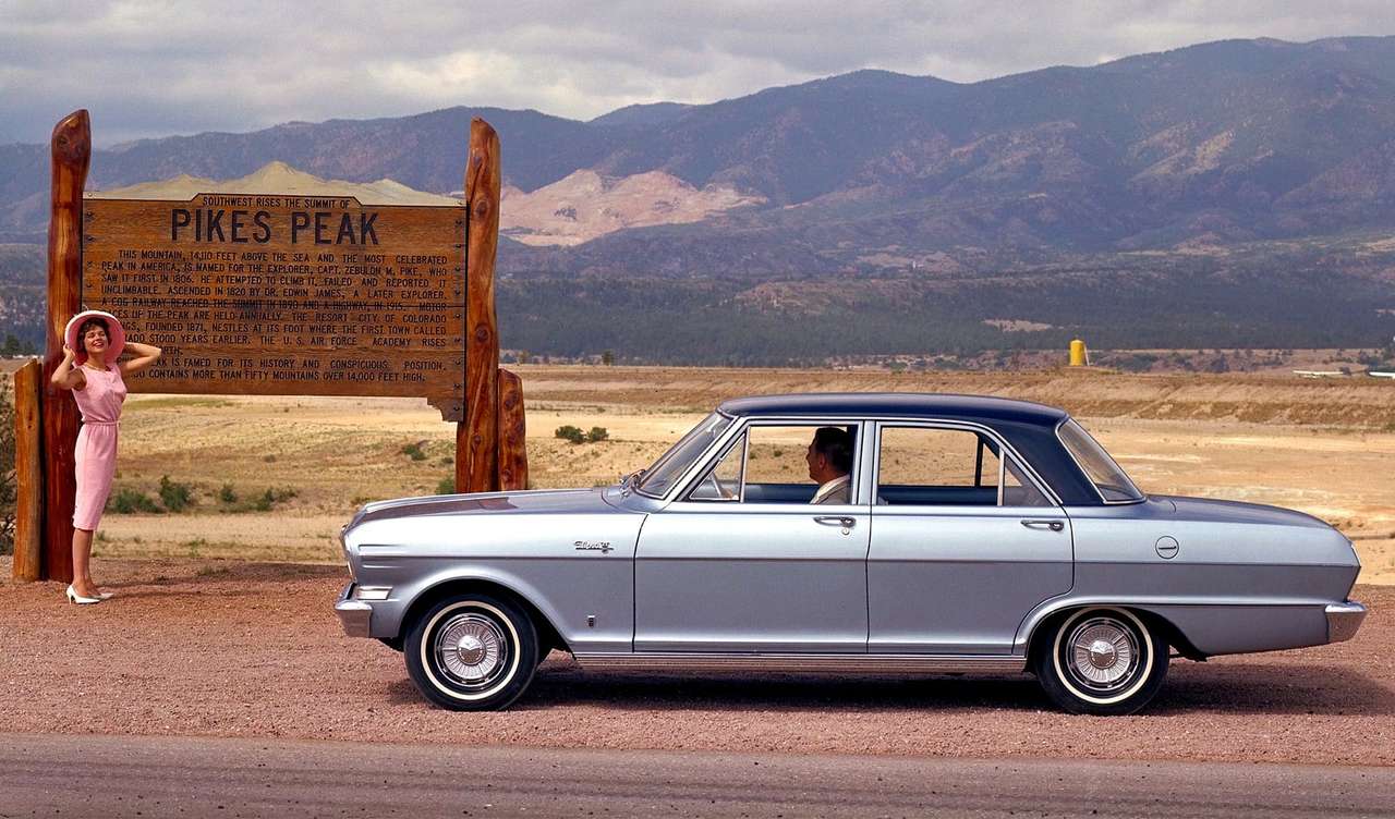 1962-es Chevrolet Nova 400 4 ajtós szedán kirakós online