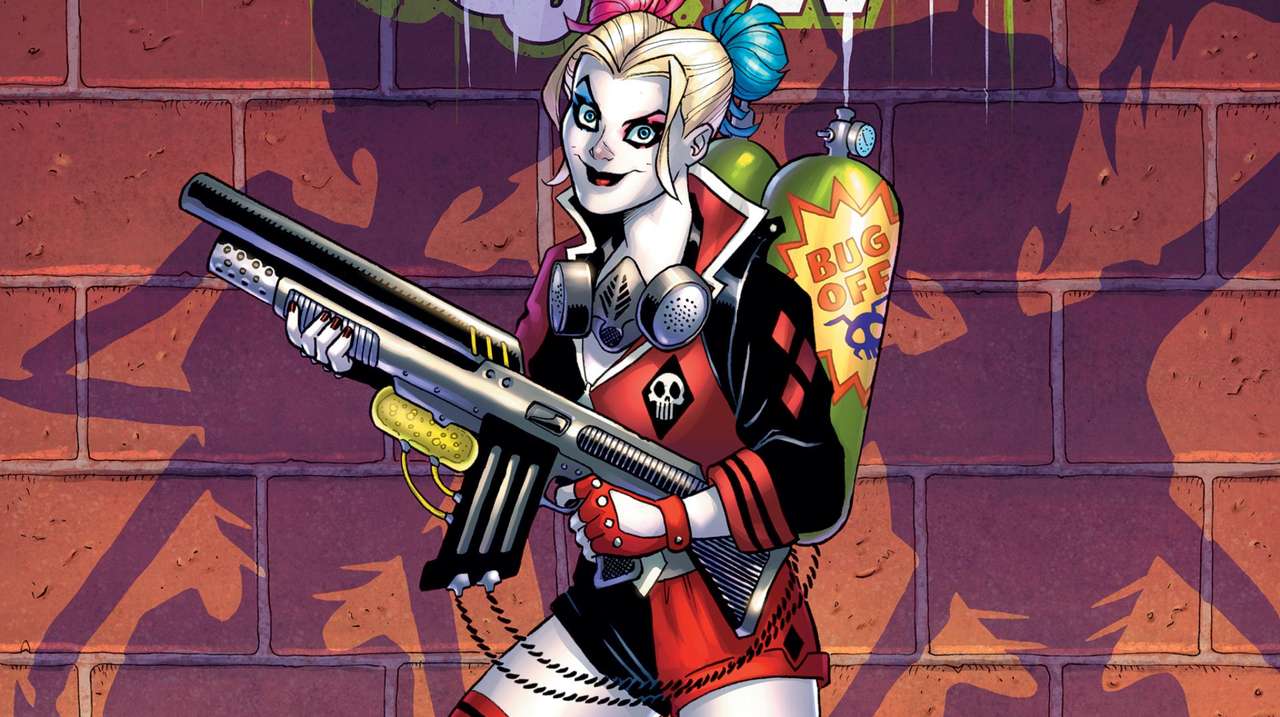 Harley Quinn VS mutantní chyby online puzzle
