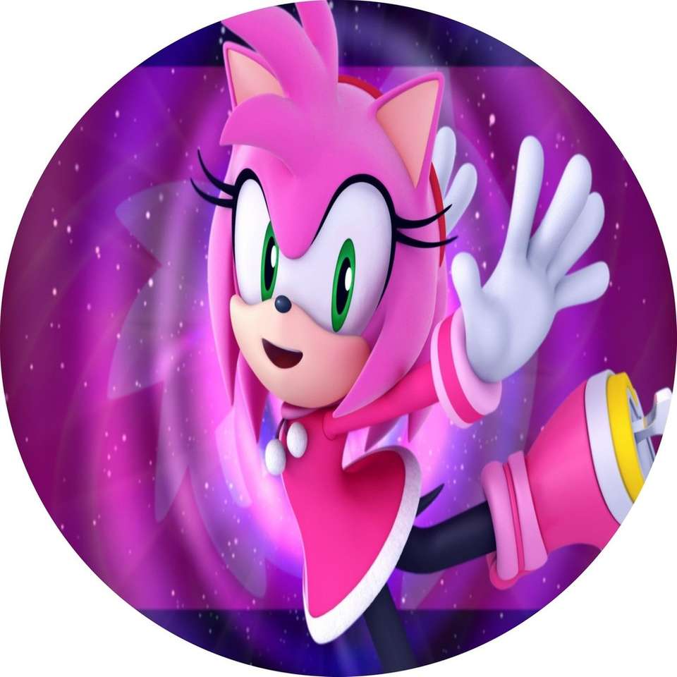 Amy Rose puzzle online