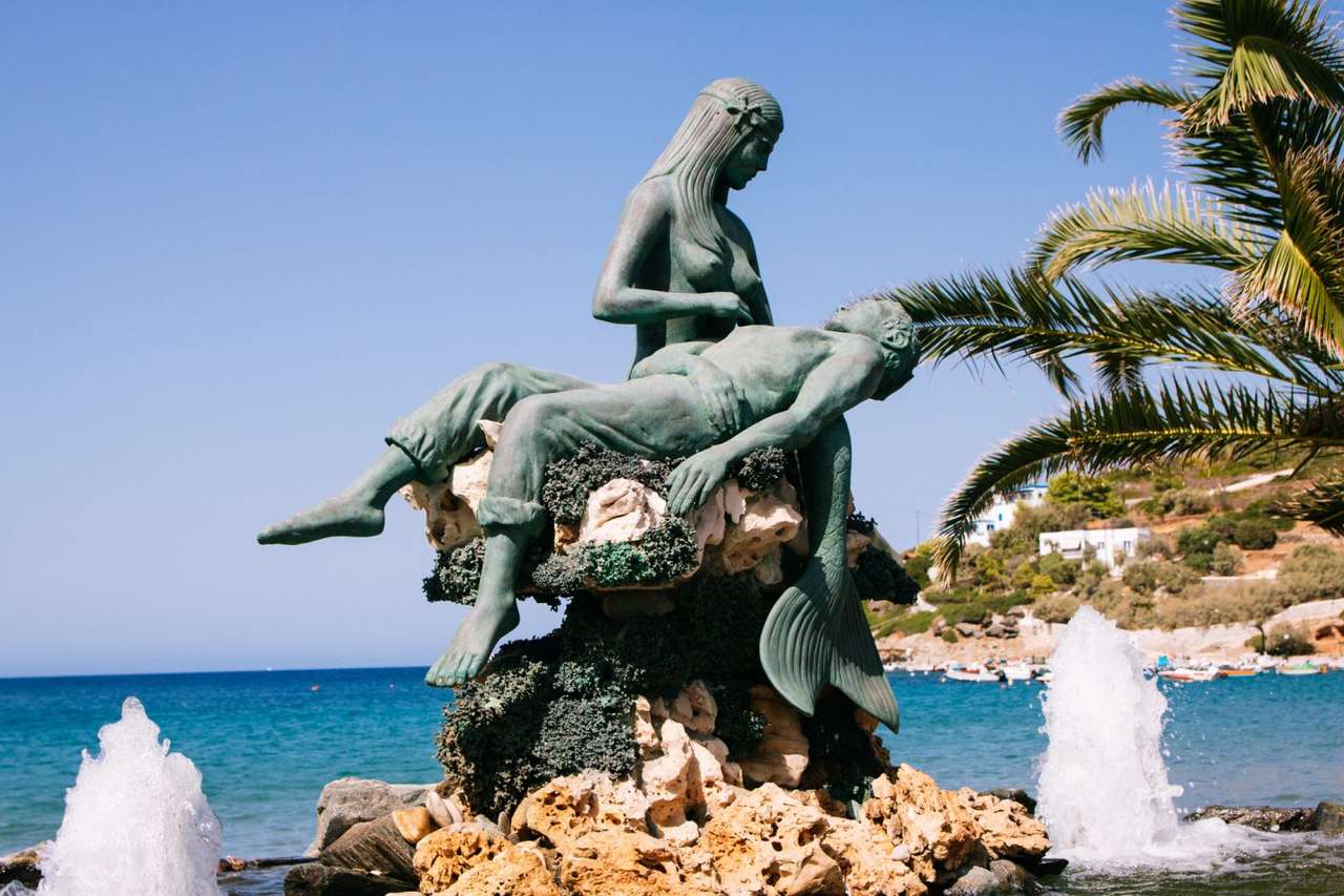 Isla griega de Syros Kini rompecabezas en línea