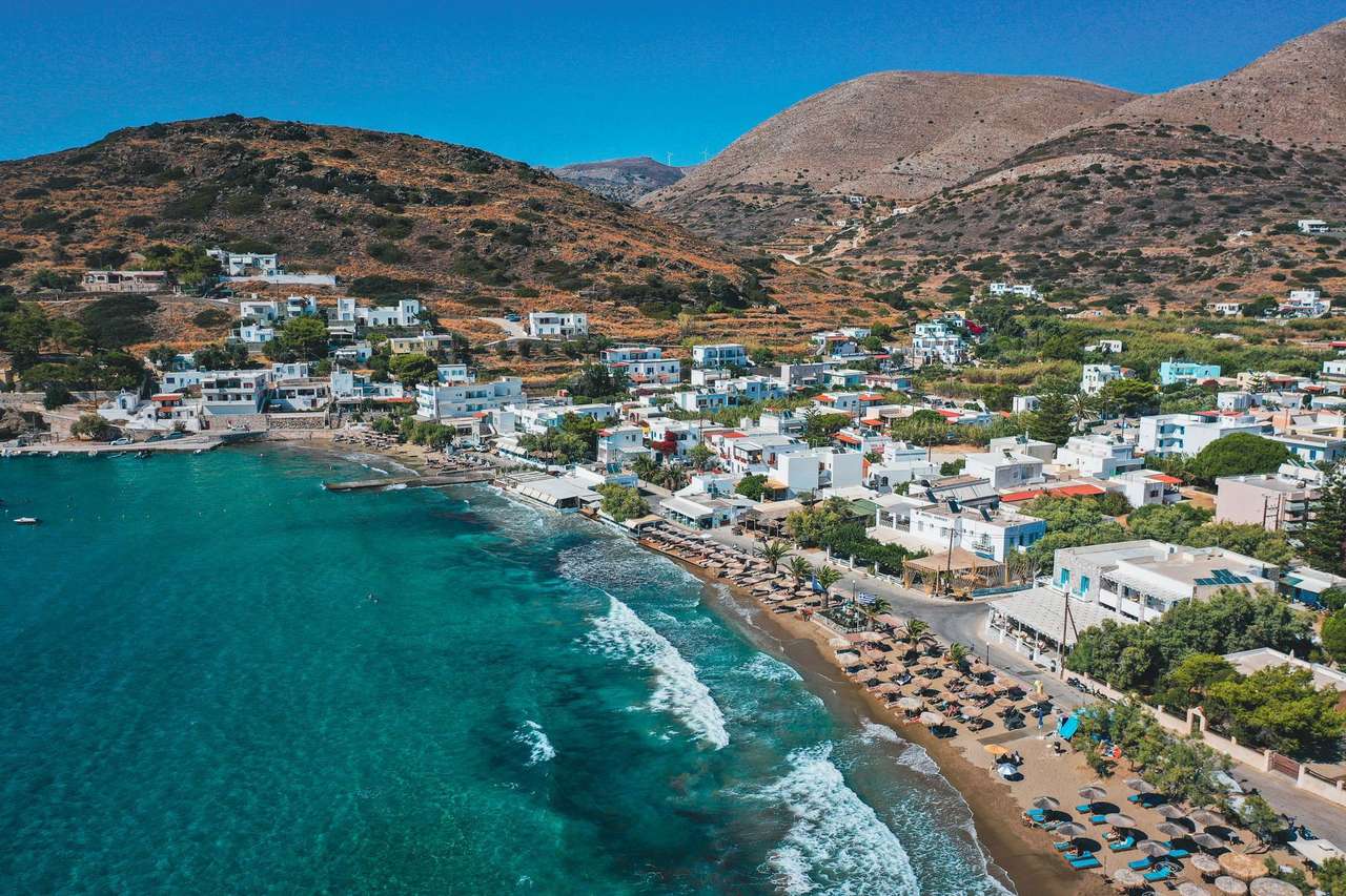 Ilha grega de Syros Kini quebra-cabeças online