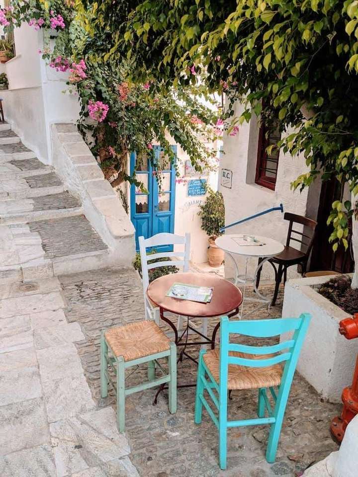 Гръцки остров Сирос Ано-Ермуполис онлайн пъзел