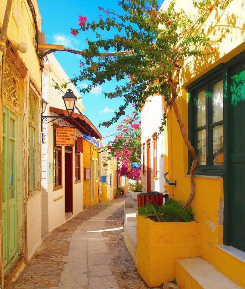 Греческий остров Сирос Ано-Эрмуполис онлайн-пазл