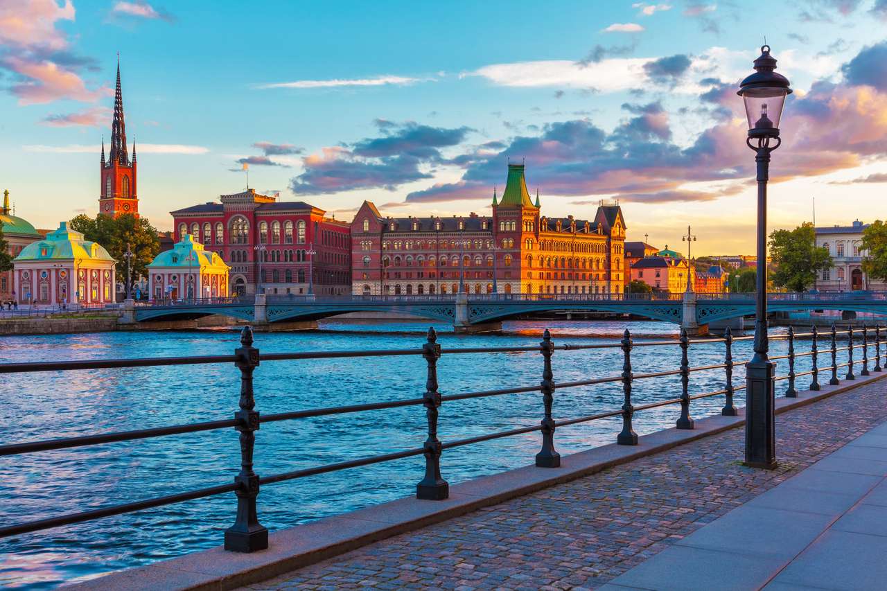 Centro storico di Stoccolma puzzle online