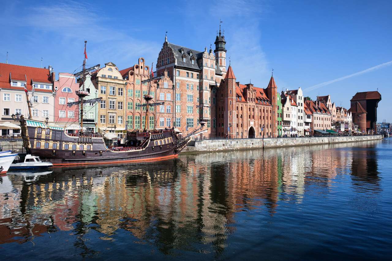 Gdansk város Lengyelországban online puzzle