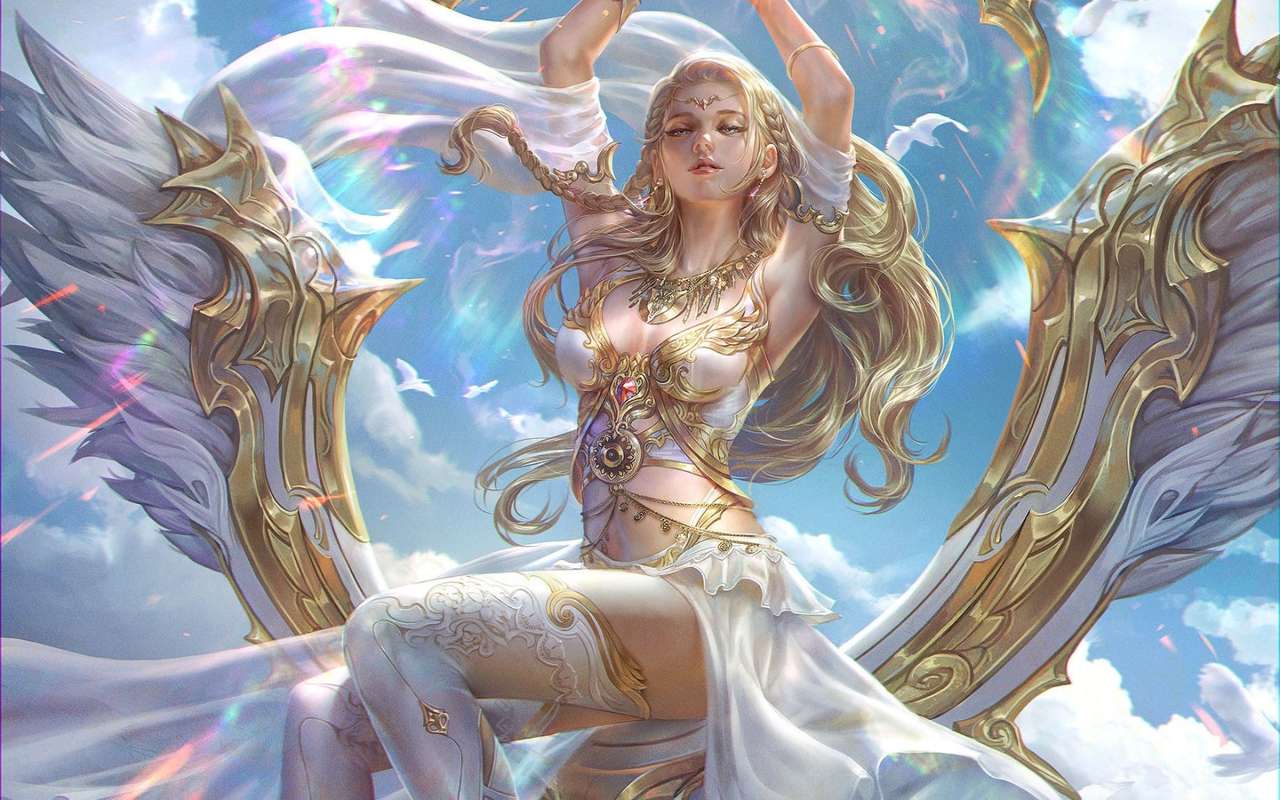 Aphrodite - Venus - Freyja...? online puzzel