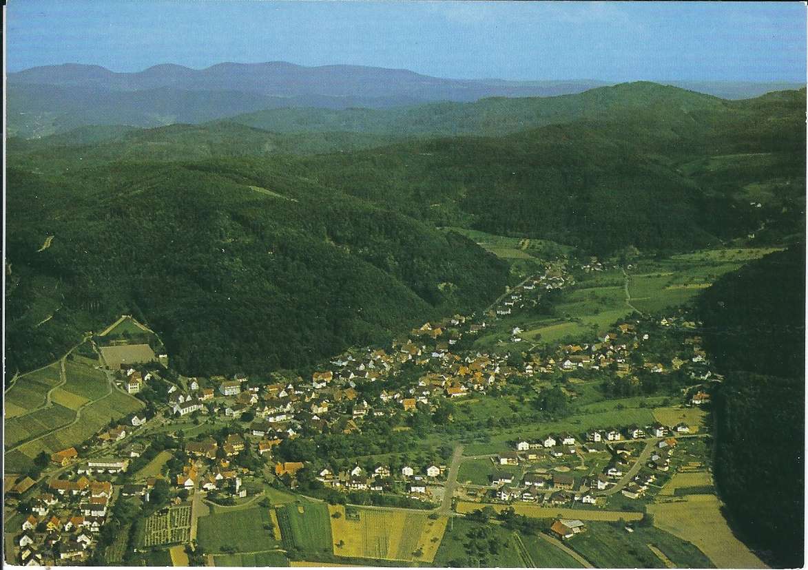 Diersburg panoramatický výhled skládačky online