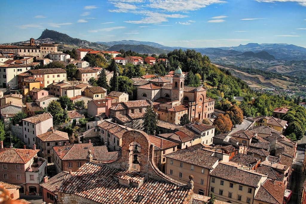 Italië, Verucchio online puzzel