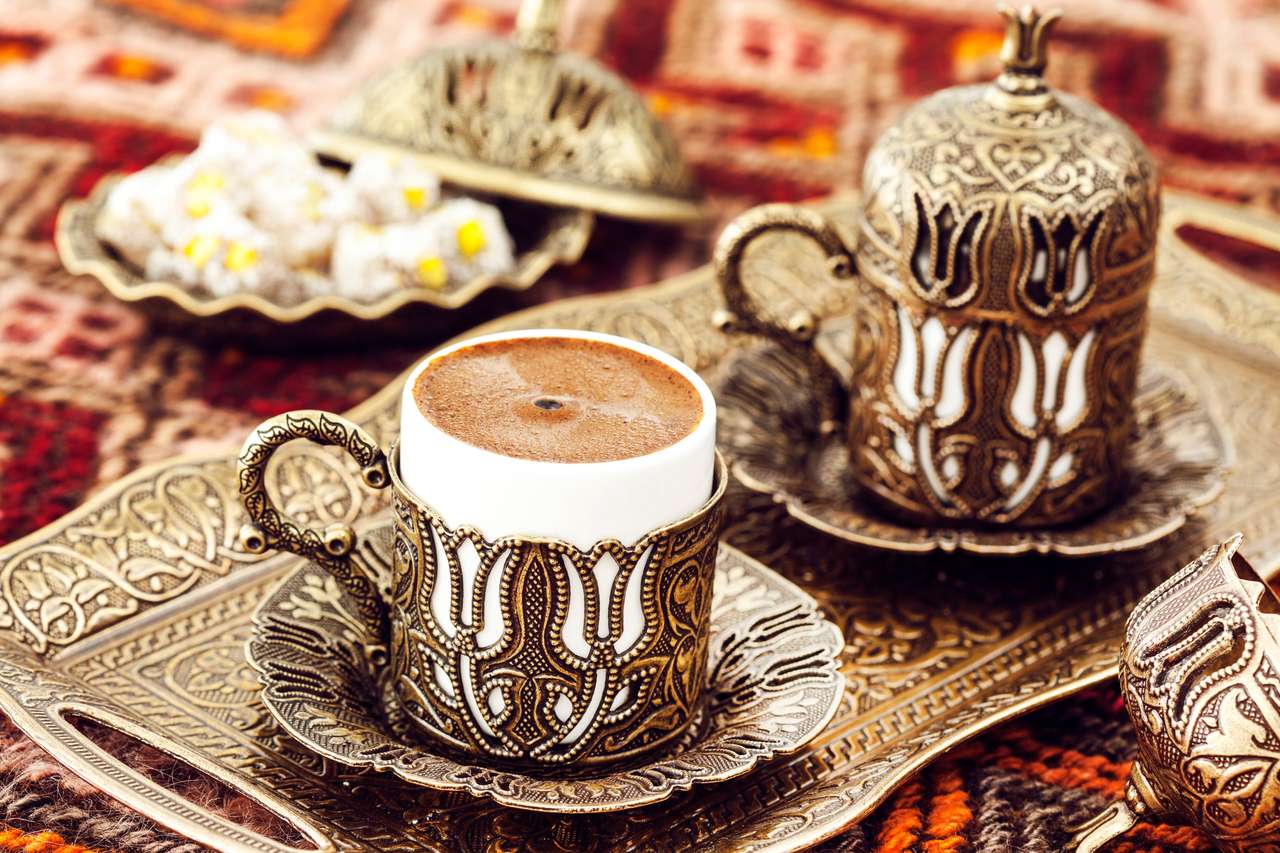 Turecká káva skládačky online