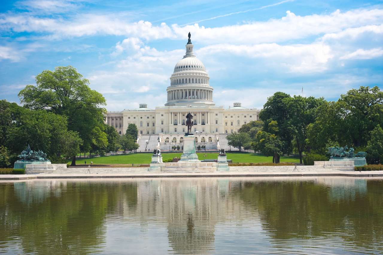 Kapitol der Vereinigten Staaten in Washington D.C. Online-Puzzle