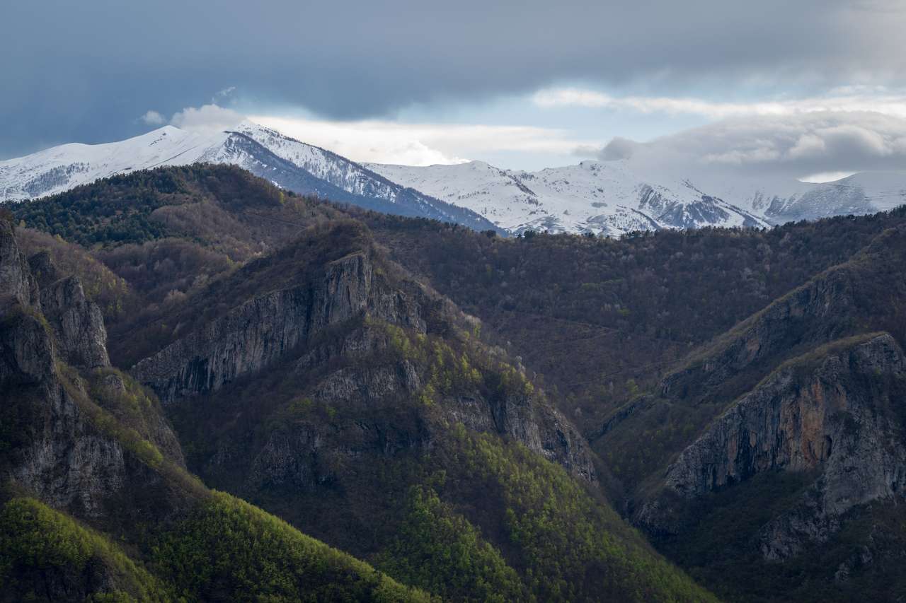 Лигурийские Альпы, регион Пьемонт, Италия пазл онлайн