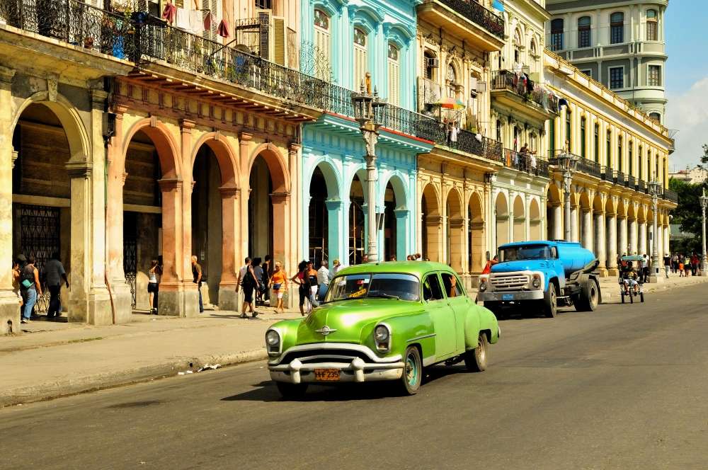 Μια πόλη στην Κούβα online παζλ