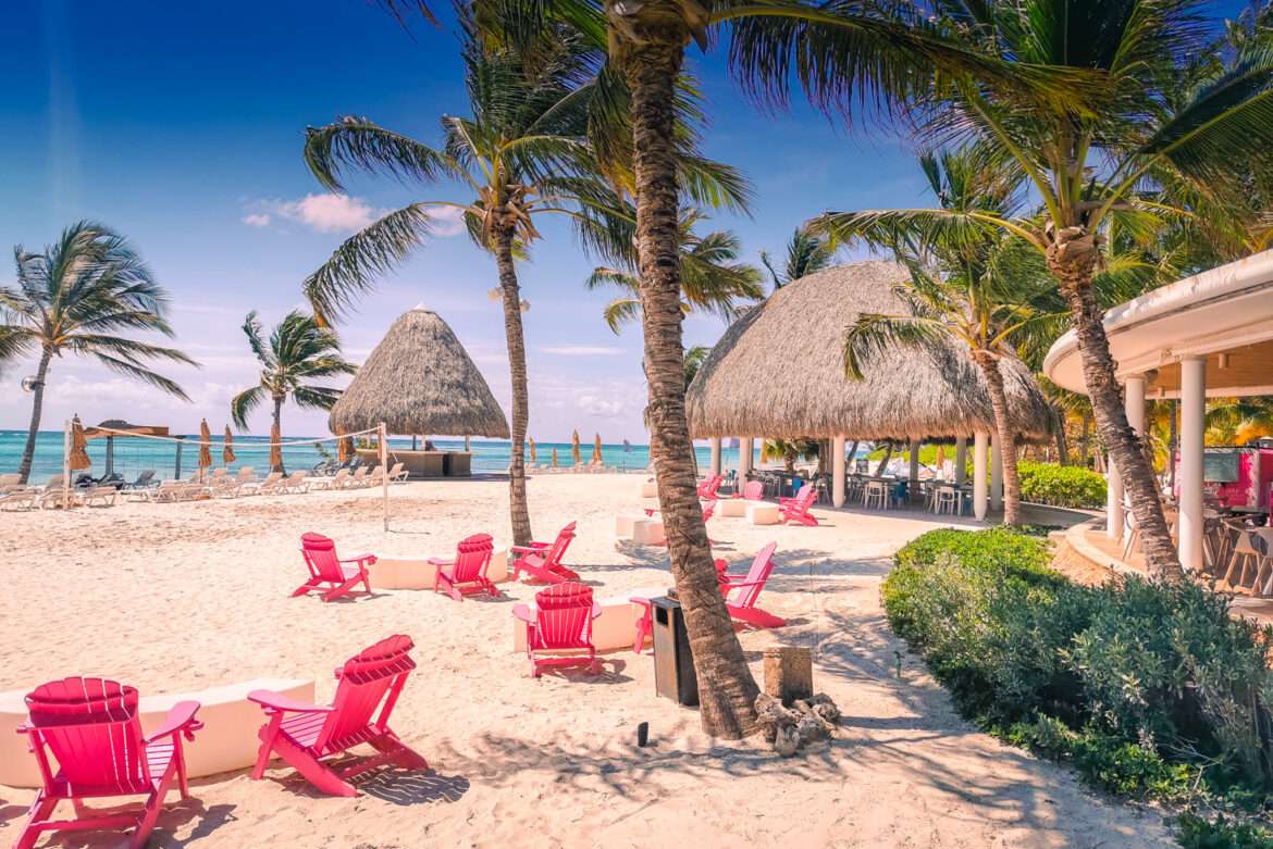 Beach in the Dominican Republic online puzzle