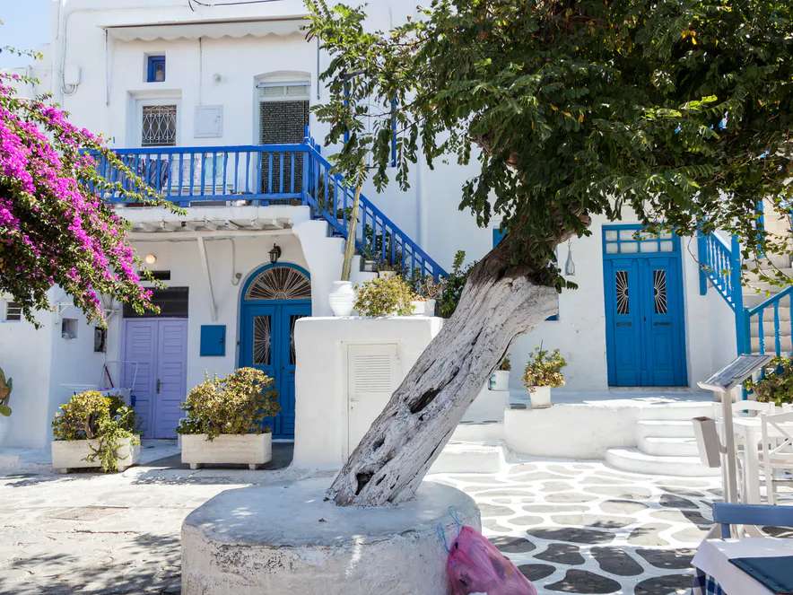 Grieks eiland Mykonos legpuzzel online