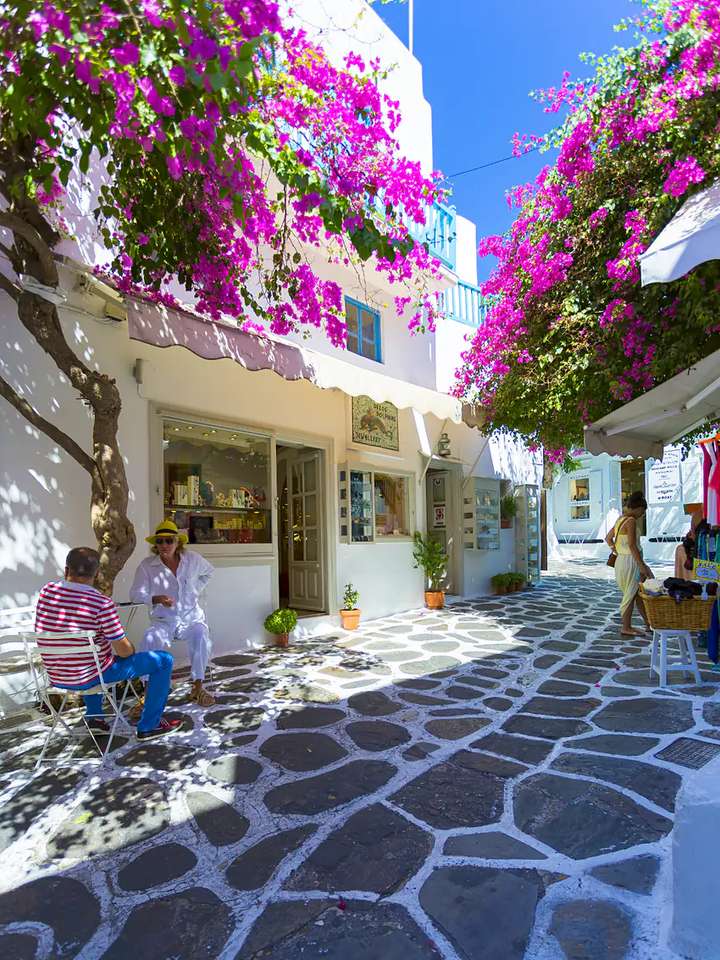 Greek island of Mykonos jigsaw puzzle online