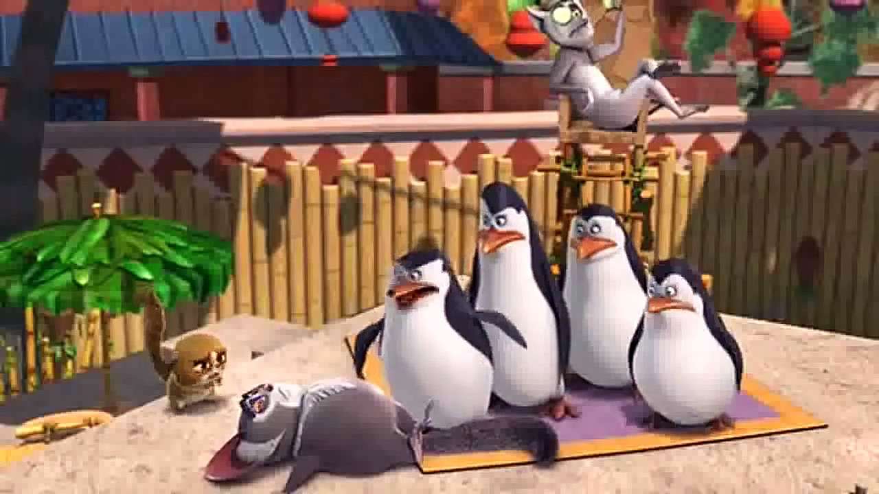 Пингвини от Мадагаскар онлайн пъзел