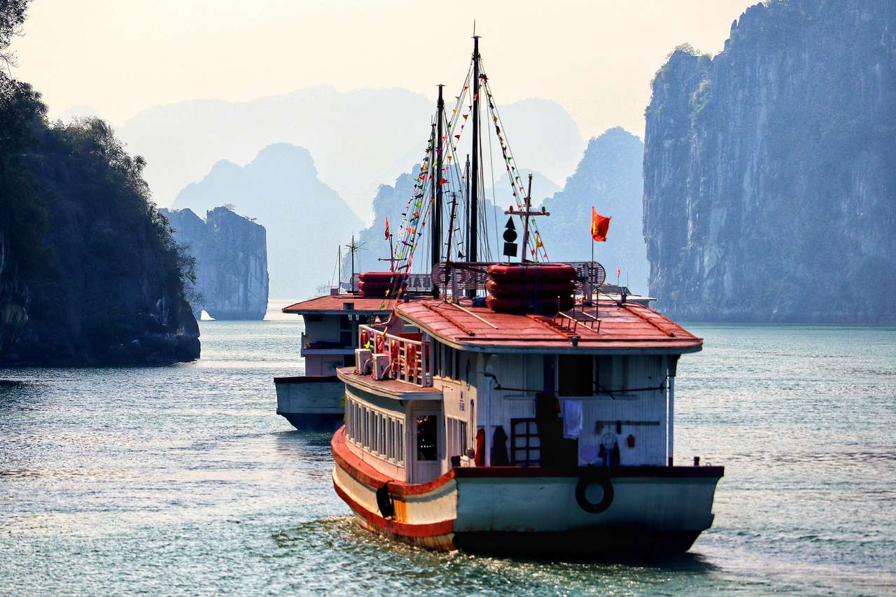 Baie d'Halong - Vietnam puzzle en ligne