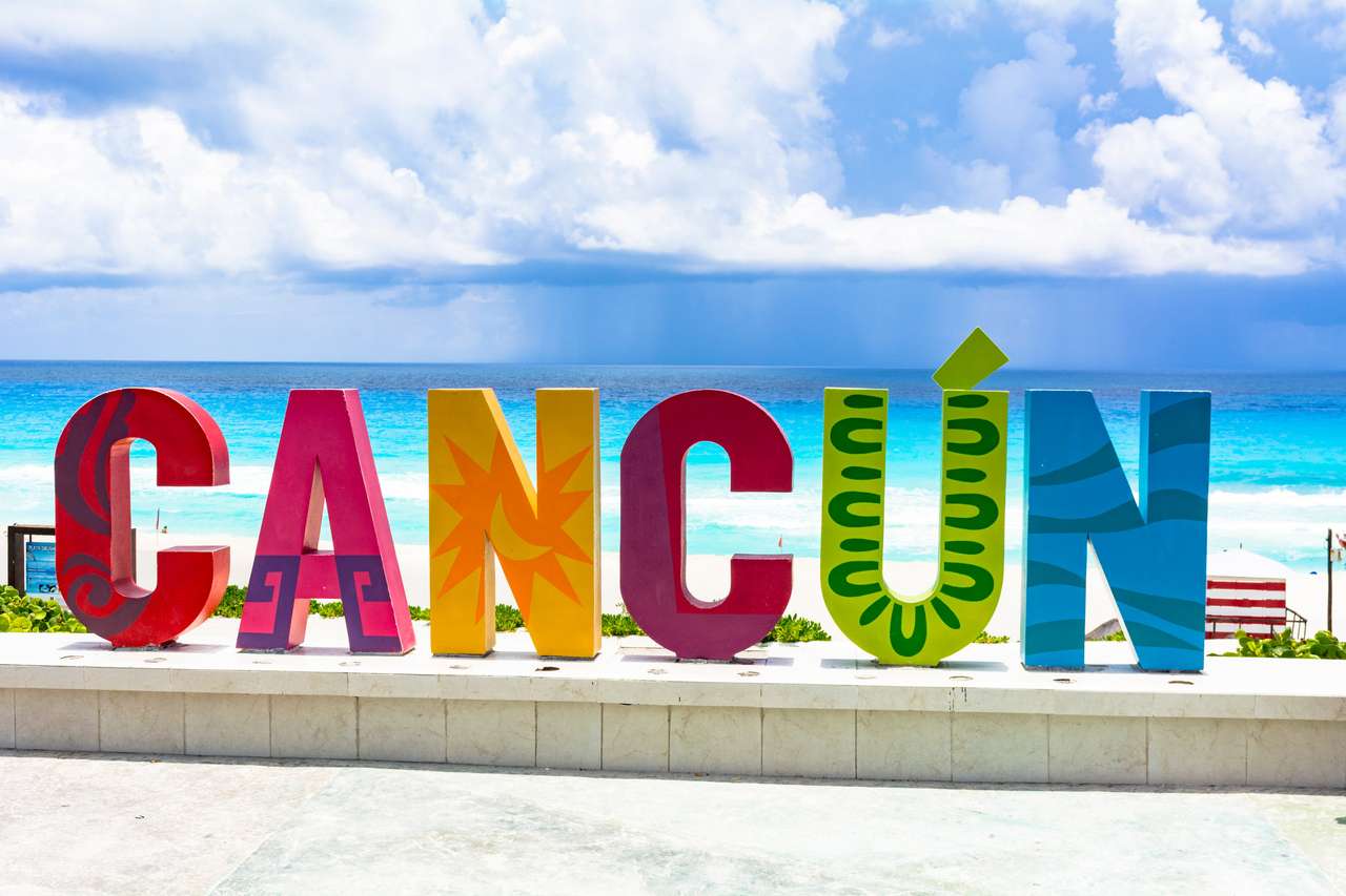 Курорт Юкатан Канкун онлайн пъзел
