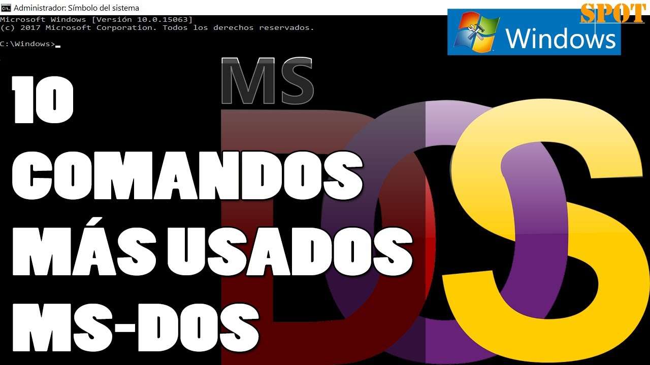 comandos mas usados ms-dos rompecabezas en línea