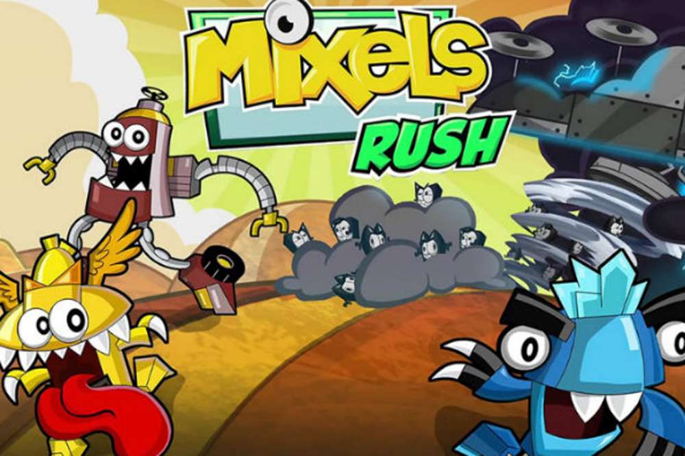Mixels Rush! Puzzlespiel online