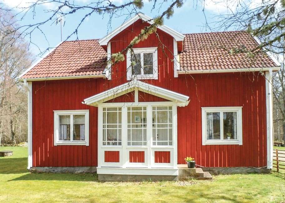 Skandinavisches Haus Puzzlespiel online