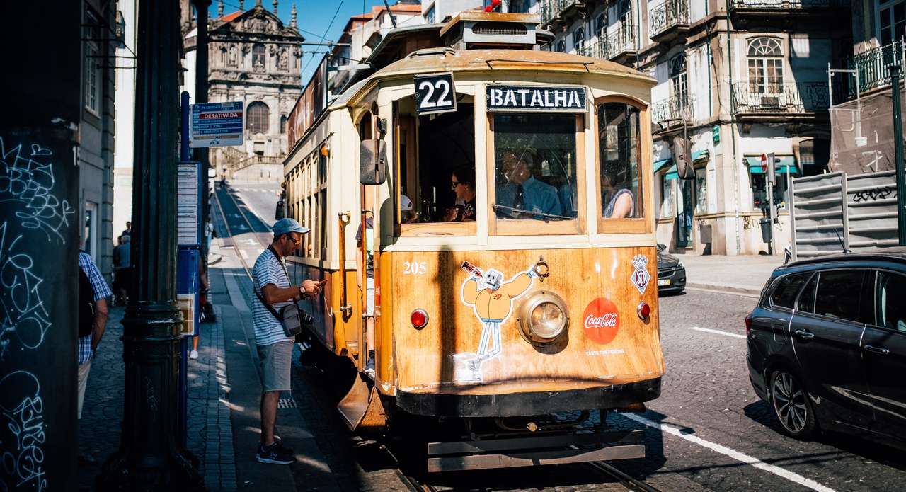 Tramway de Porto puzzle en ligne