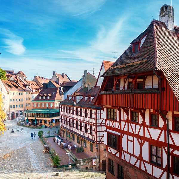 Nürnberg medieval puzzle online
