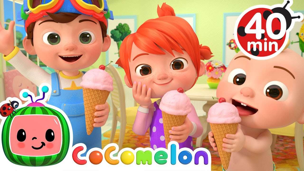 Морозиво кокомелон пазл онлайн