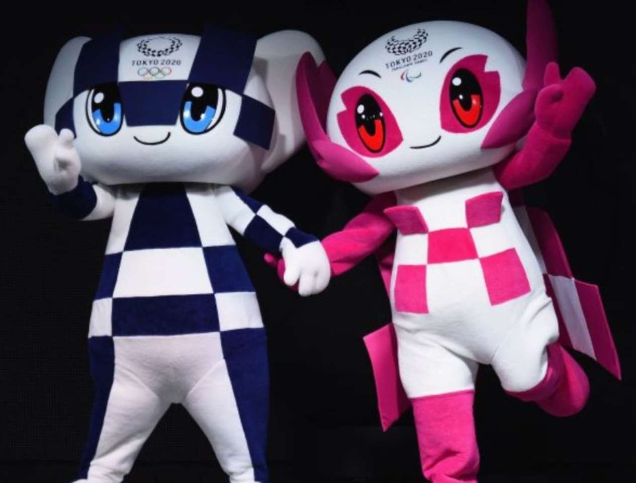 Tokyo 2020-maskotarna pussel på nätet