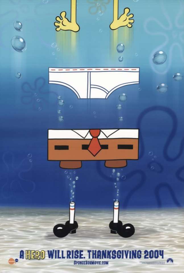 Der Spongebob Schwammkopf Film Filmplakat Online-Puzzle
