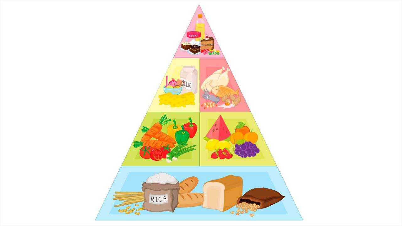 食品ピラミッド オンラインパズル