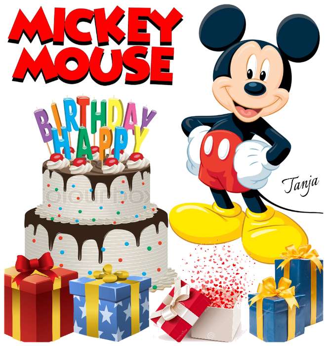 Gewoon Mickey Mouse online puzzel