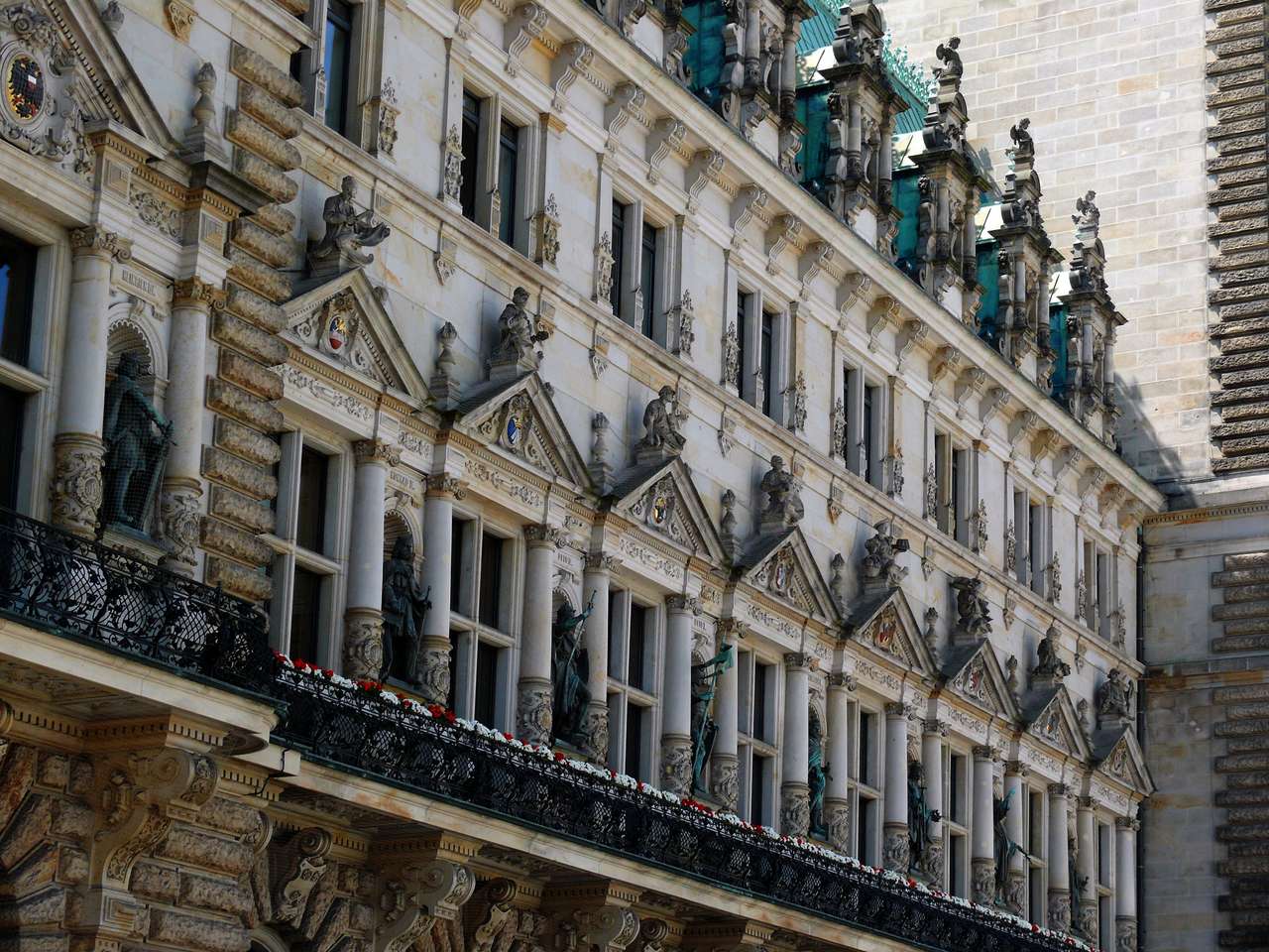 Hamburg - Stadhuis online puzzel