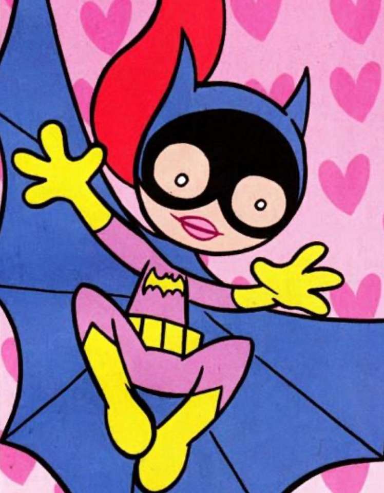 Batgirl in Tiny Titans! Online-Puzzle