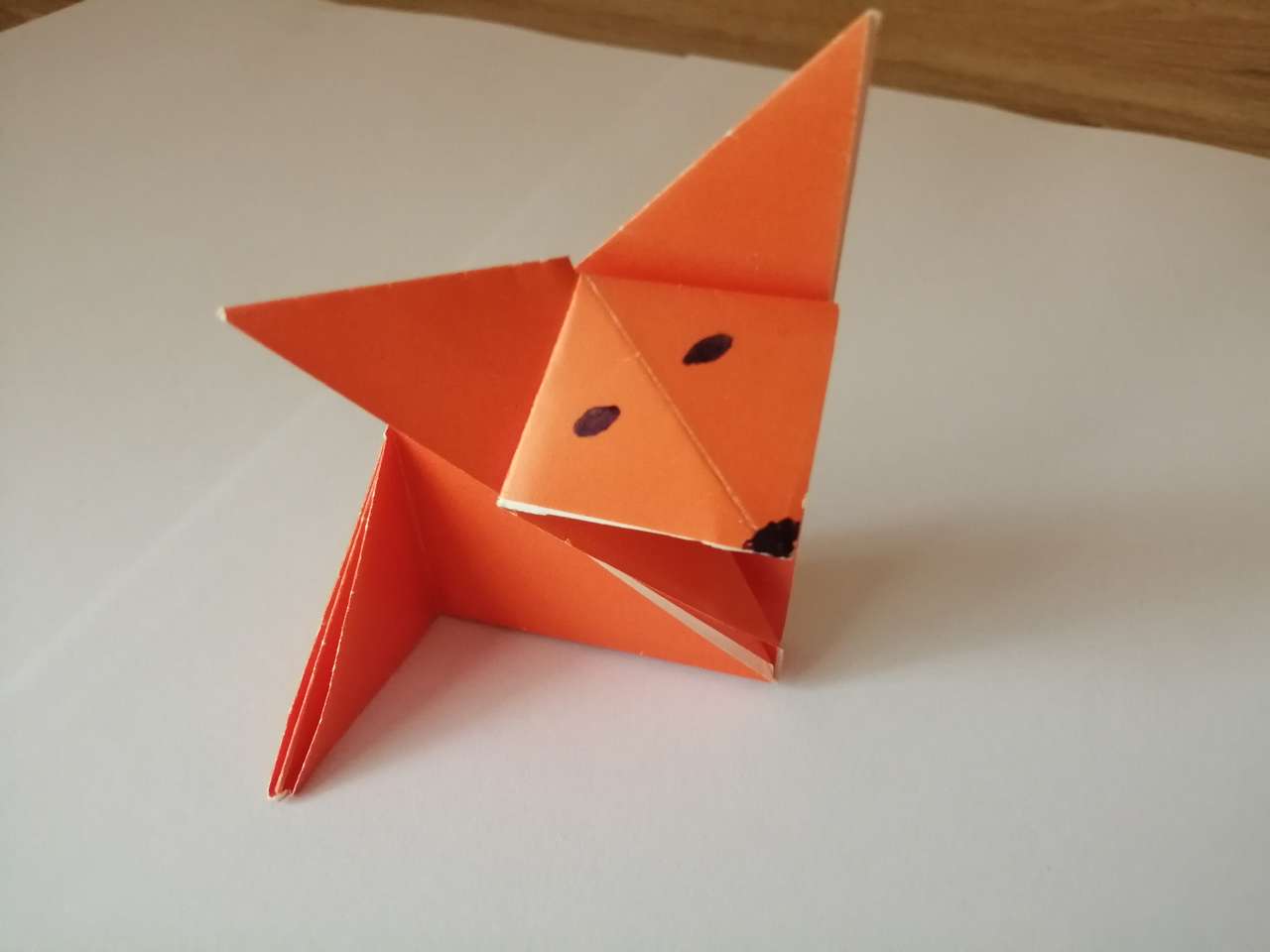 zorro de origami rompecabezas en línea