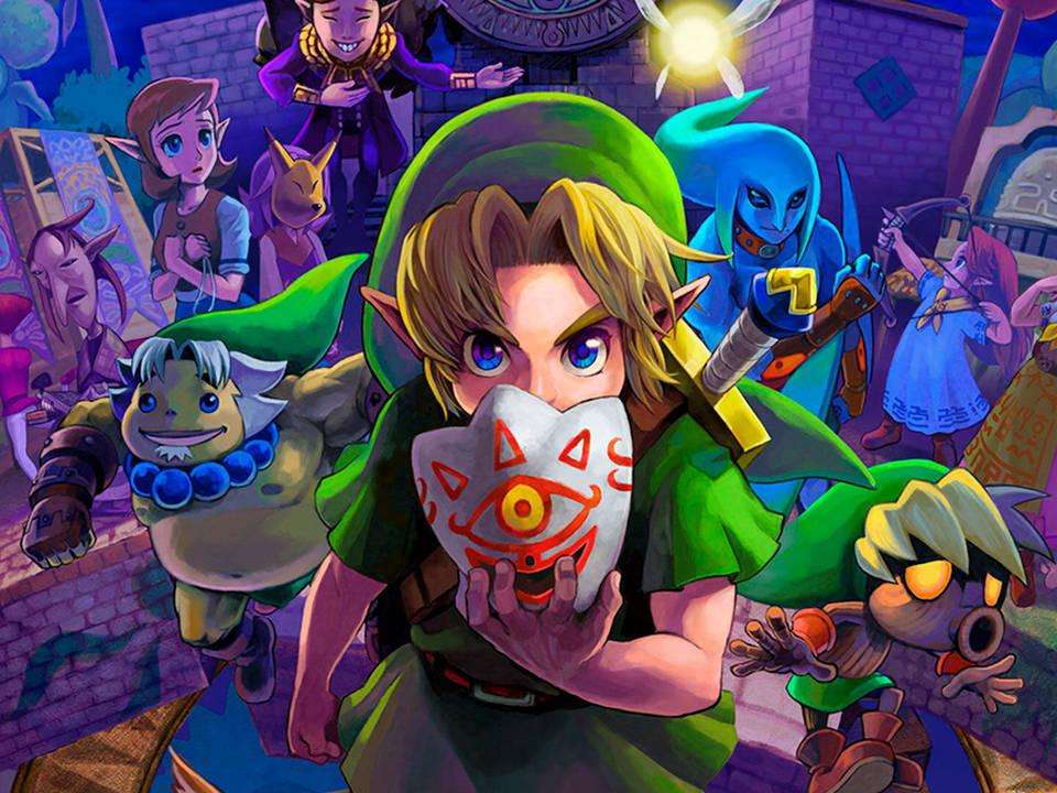 Zelda mayorask mask rompecabezas en línea