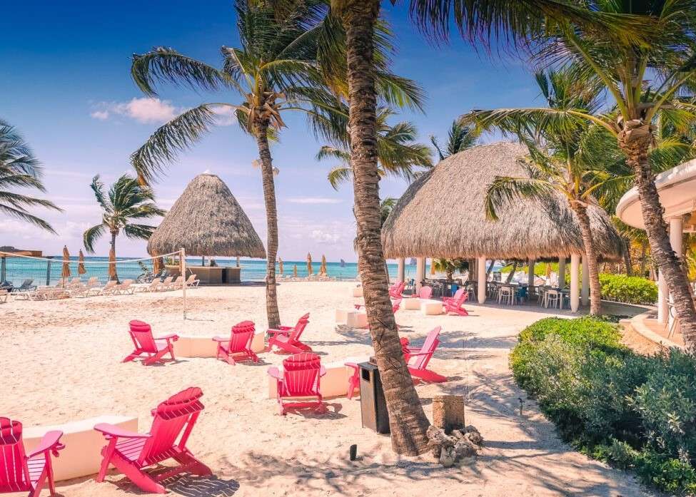Playa en la República Dominicana rompecabezas en línea