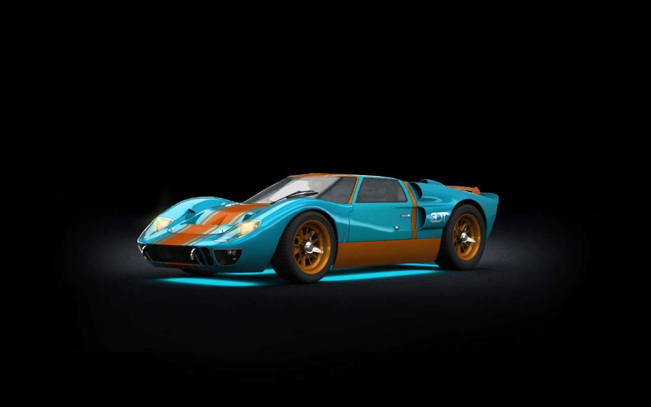 Ford GT 40 mk|| online puzzle