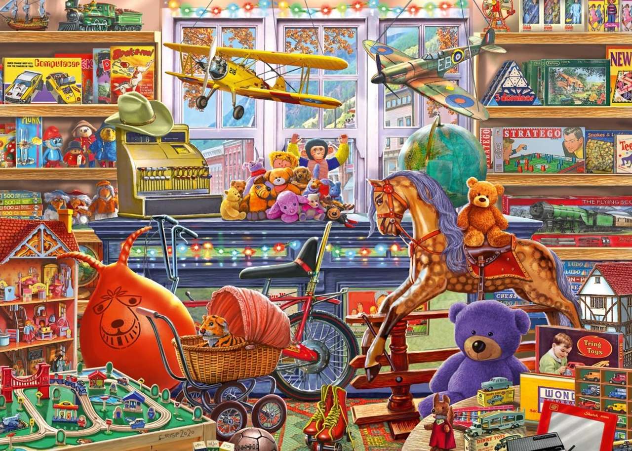 Le magasin de jouets de Tony puzzle en ligne
