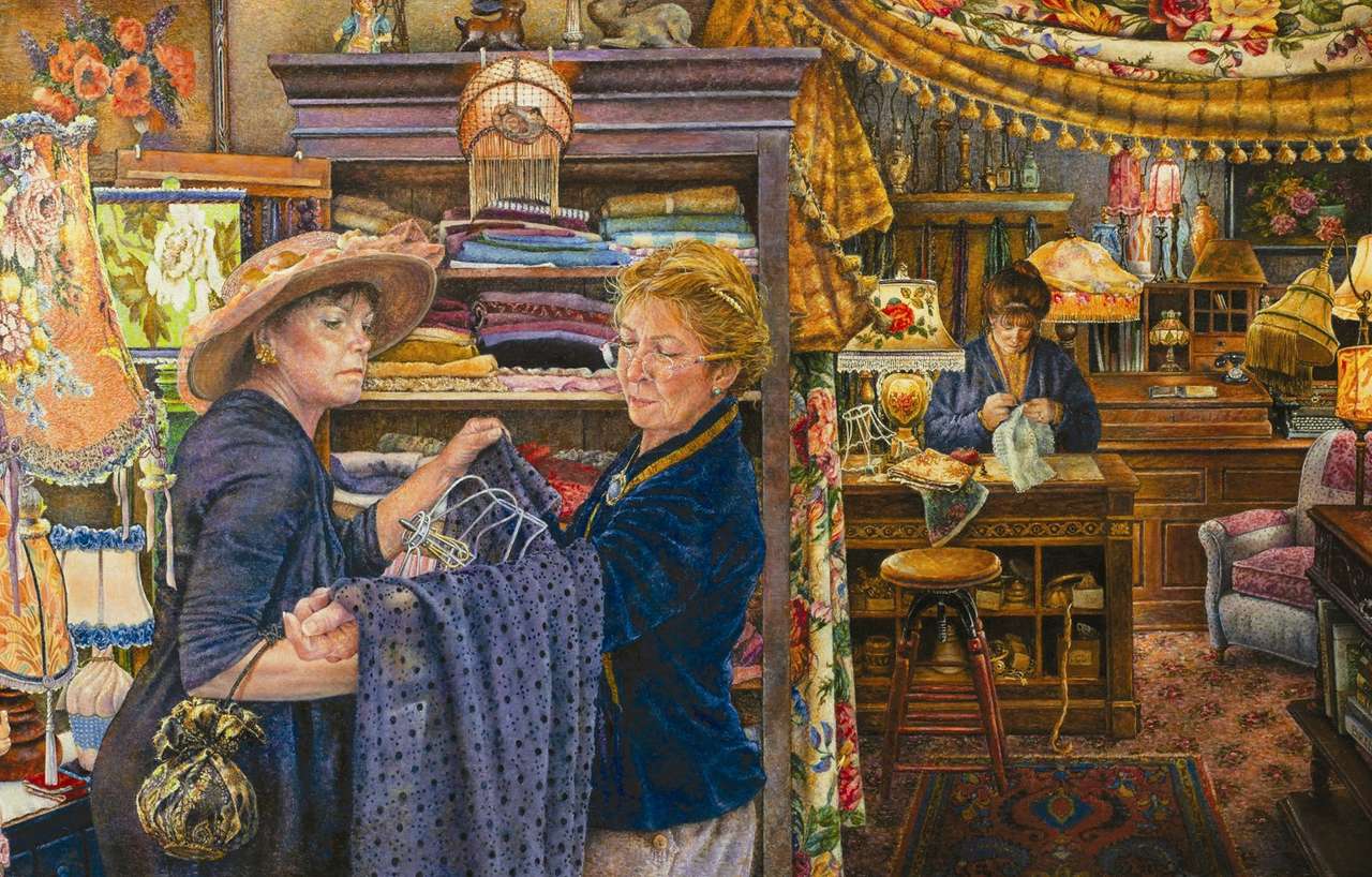 Shady Lady Lamp Shop puzzle online