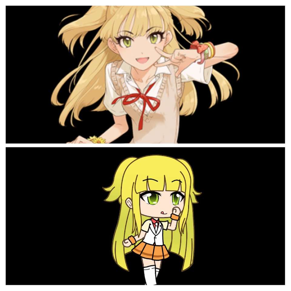 Rika jougasaki vie normale et gacha puzzle en ligne