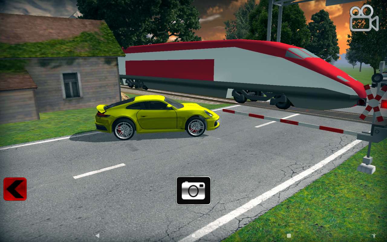 Real driving sim Porsche Carrera 911 GT jigsaw puzzle online