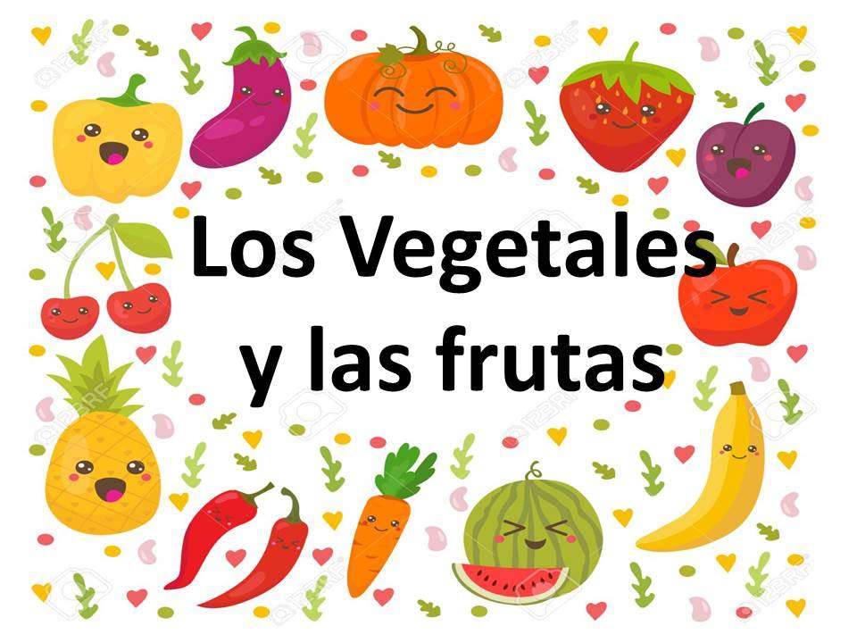 Grönsaks- och fruktpussel Pussel online