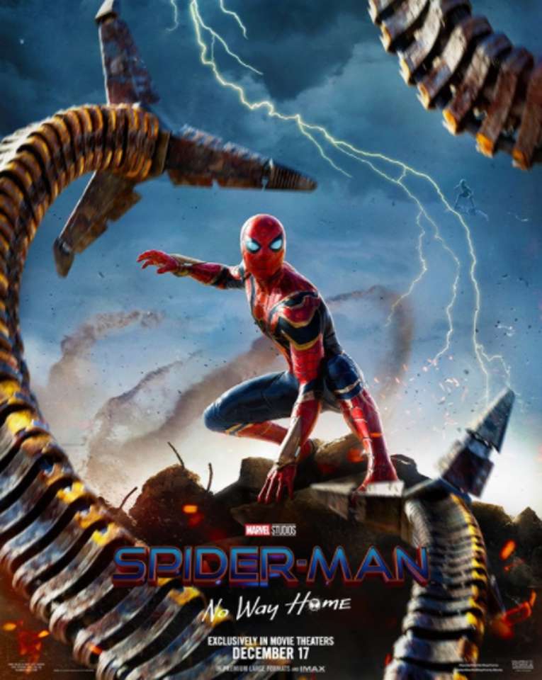 Filmaffischen Spider-Man: No Way Home pussel på nätet