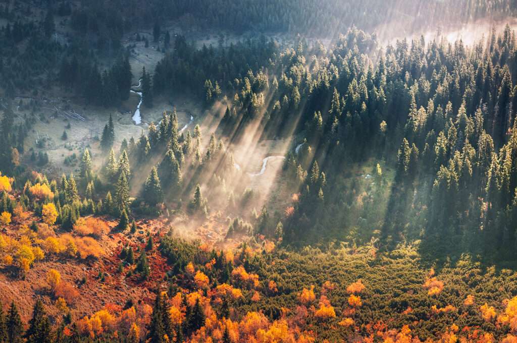 Riesengebirge im Herbst Puzzlespiel online