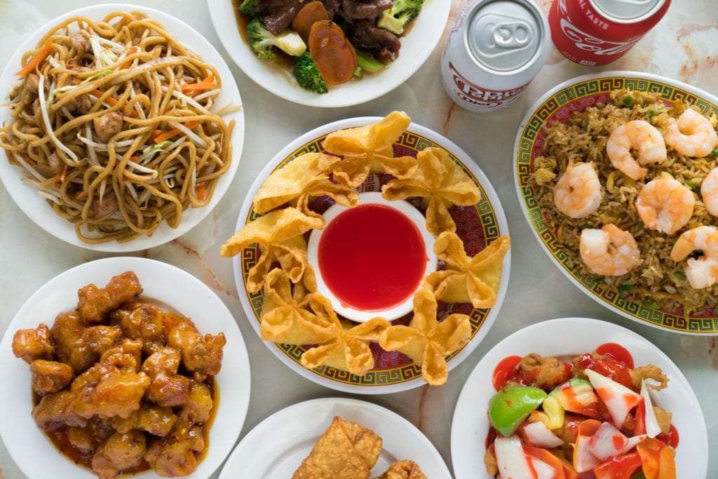 Китайская еда на вынос пазл онлайн
