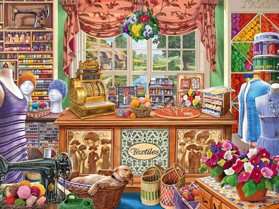 Puzzle- a room in the store jigsaw puzzle online