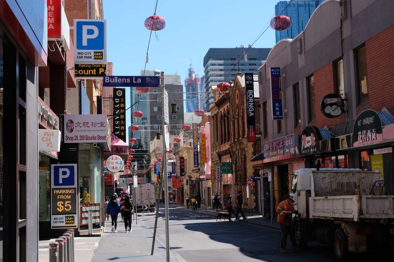 Chinatown - Melbourne pussel på nätet